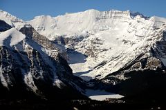 12B Mount Victoria Above Lake Louise and the Chateau Lake Louise From Lake Louise Ski Area Mid-Day.jpg